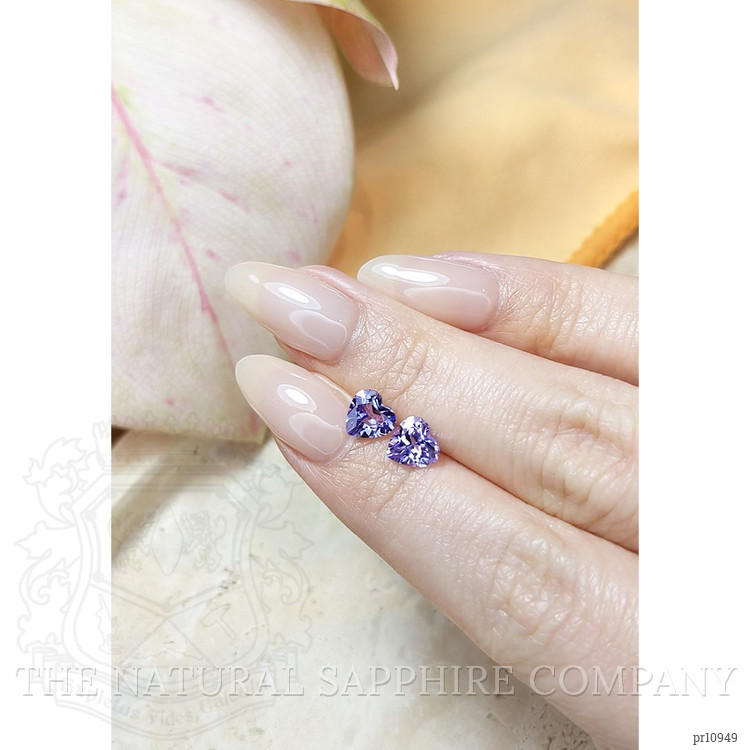 1.93 Ct.Tw. Tanzanite Pair from Tanzania