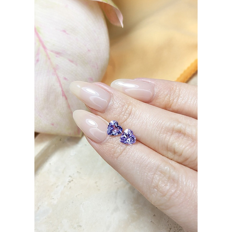 1.93 Ct.Tw. Tanzanite Pair from Tanzania