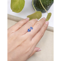 1.66 Ct.Tw.Total Carat Weight Tanzanite Pair from Tanzania Life Style