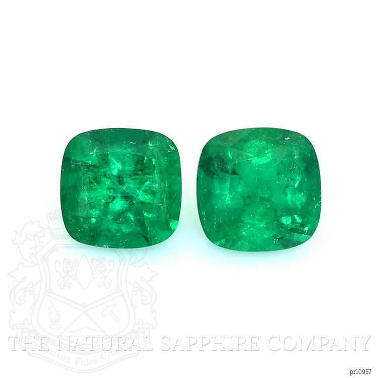 1.41 Ct.Tw. Emerald Pair from Colombia