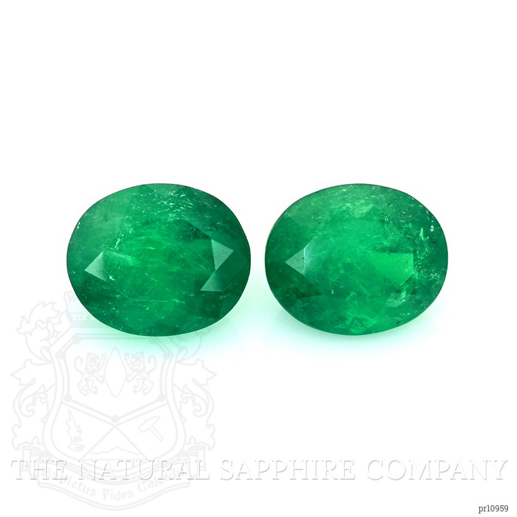 3.27 Ct.Tw. Emerald Pair from Colombia