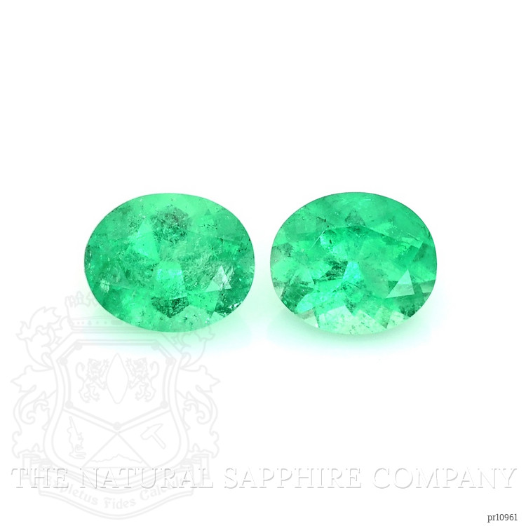 1.44 Ct.Tw. Emerald Pair from Colombia