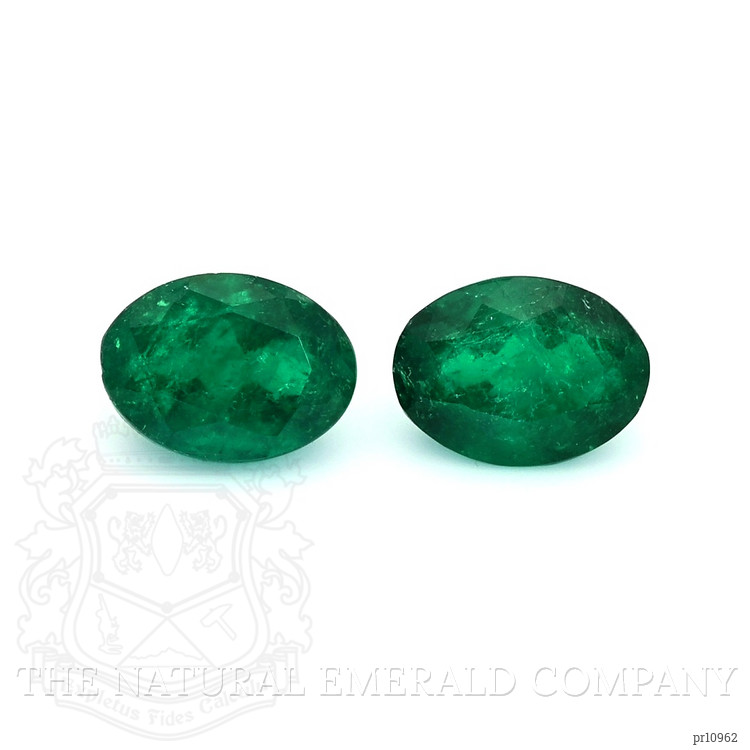 3.15 Ct.Tw. Emerald Pair from Colombia