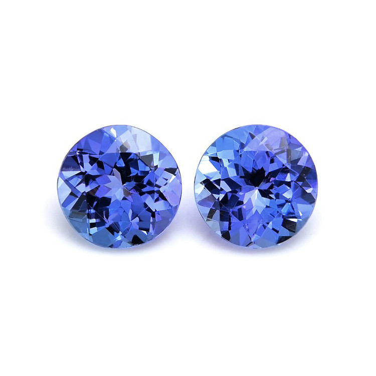 1.68 Ct.Tw. Tanzanite Pair from Tanzania