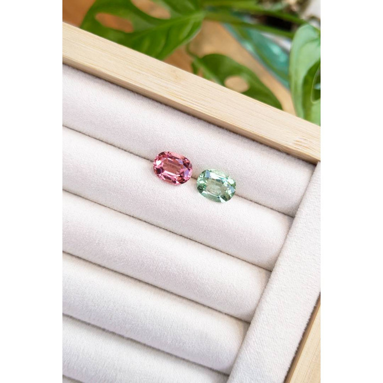 5.15 Ct.Tw. Tourmaline Pair from Mozambique