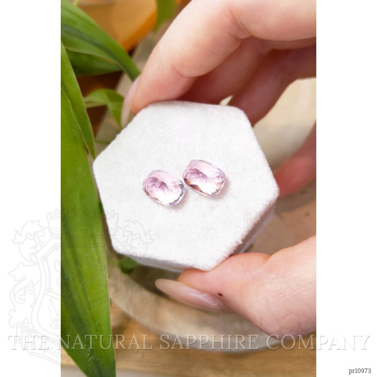 9.19 Ct.Tw. Kunzite Pair from Afghanistan