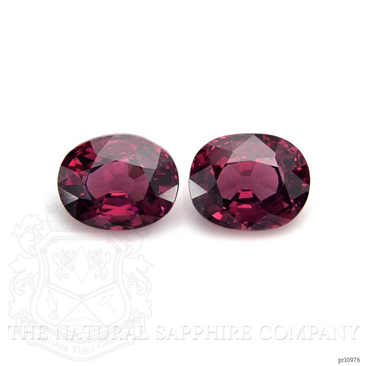 5.44 Ct.Tw. Rhodolite Garnet Pair from Tanzania