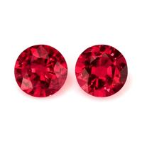 0.95&nbsp;Ct.Tw.Total Carat Weight Ruby Pair from Mozambique Video