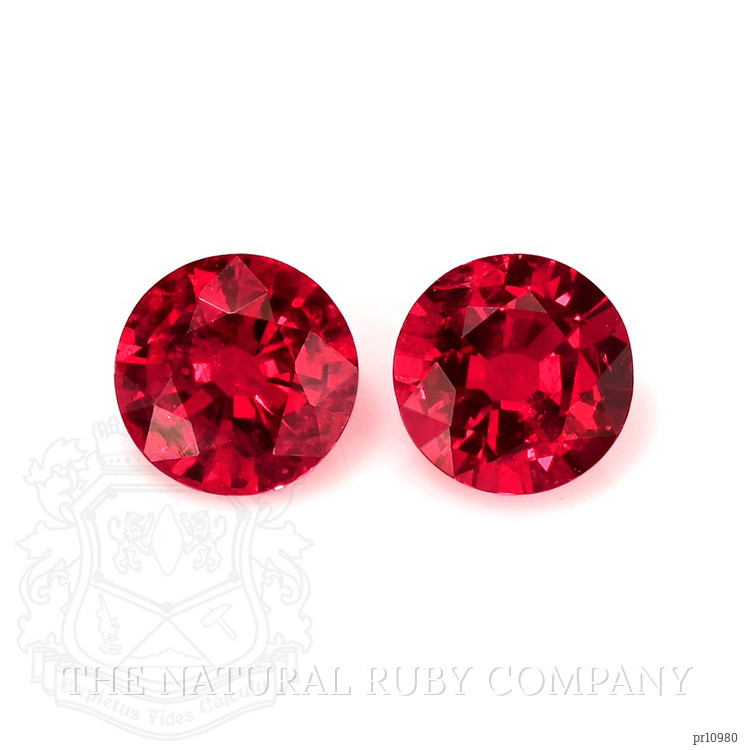 0.95 Ct.Tw. Ruby Pair from Mozambique