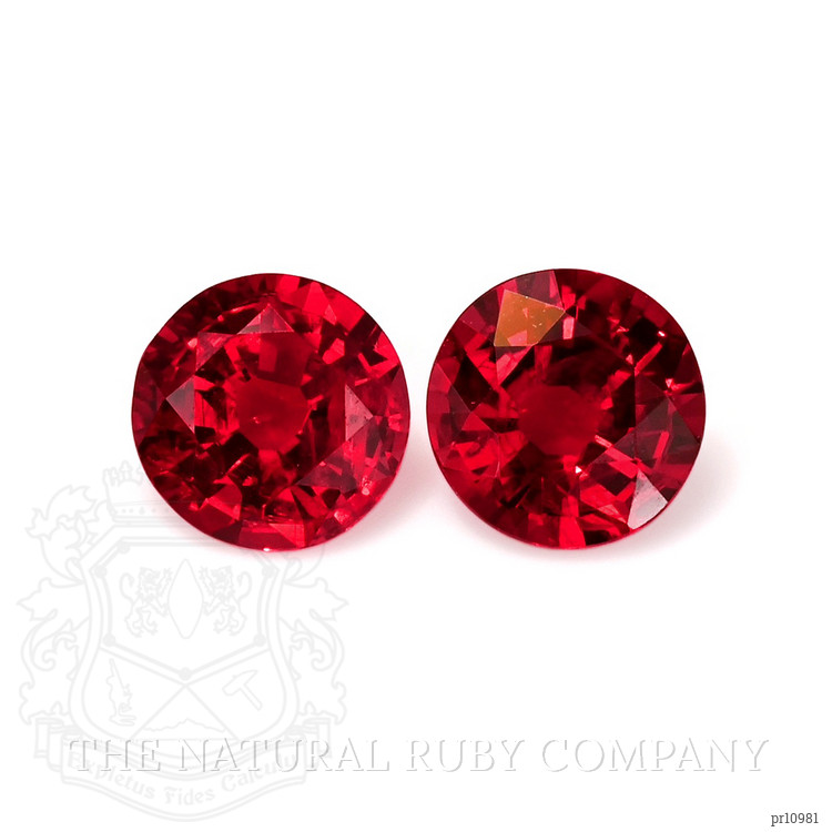 1.07 Ct.Tw. Ruby Pair from Mozambique