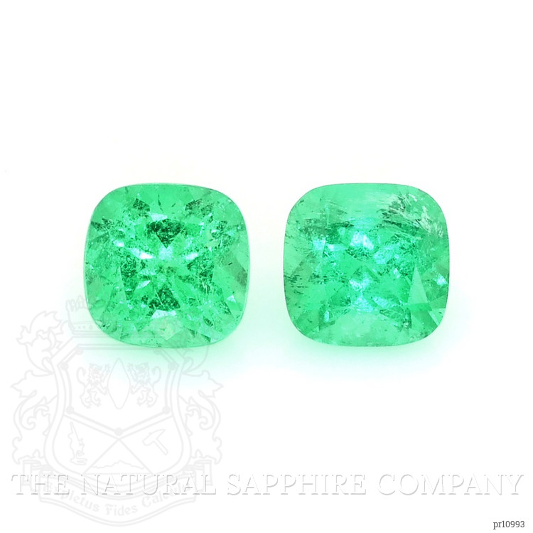 1.26 Ct.Tw. Emerald Pair from Colombia