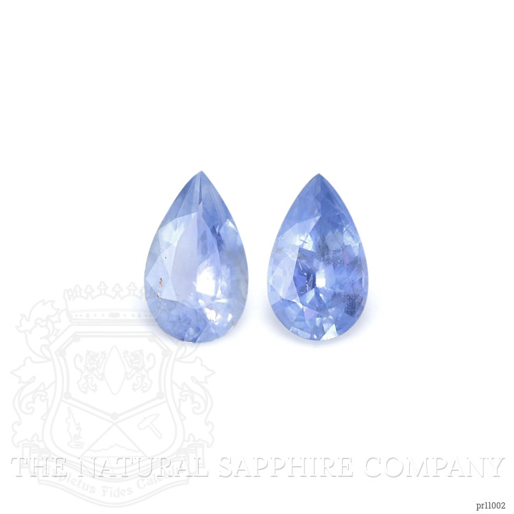 1.65 Ct.Tw. Blue Sapphire Pair from Ceylon (Sri Lanka)