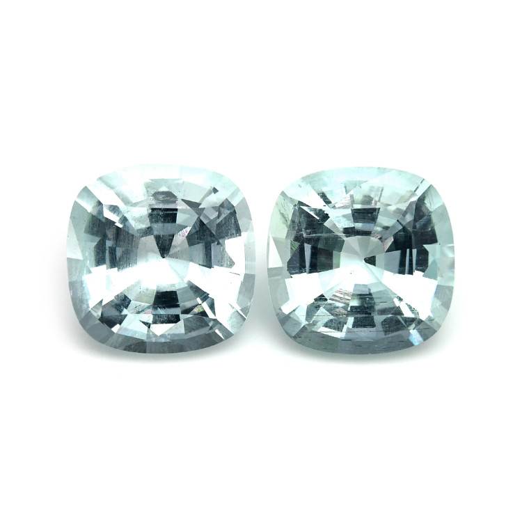 6.88 Ct.Tw. Aquamarine Pair from Brazil