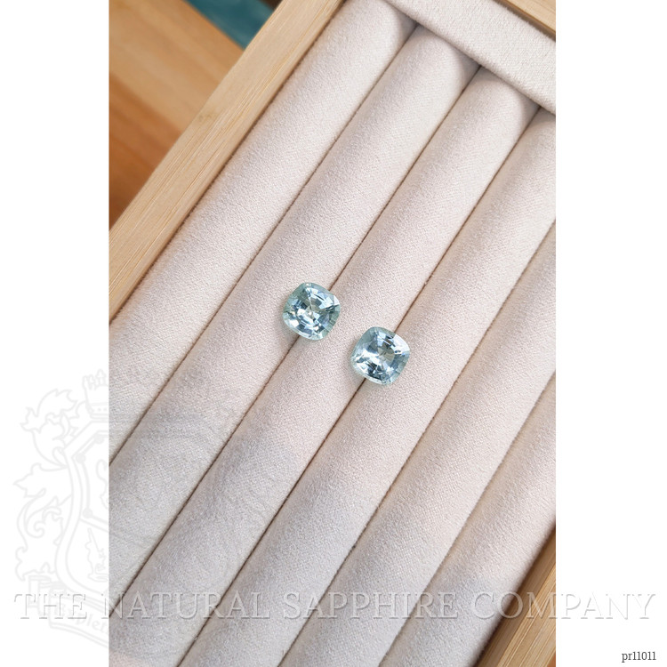 6.88 Ct.Tw. Aquamarine Pair from Brazil