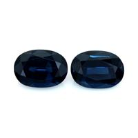 4.23&nbsp;Ct.Tw.Total Carat Weight Blue Sapphire Pair from Ceylon (Sri Lanka) Video