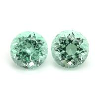 1.37 Ct.Tw.Total Carat Weight Emerald Pair from Russia Video