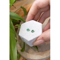 1.37 Ct.Tw.Total Carat Weight Emerald Pair from Russia Life Style