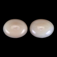 4.87&nbsp;Ct.Tw.Total Carat Weight Cabochon Coral Pair from Italy Video