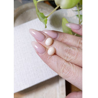 4.87 Ct.Tw.Total Carat Weight Cabochon Coral Pair from Italy Life Style