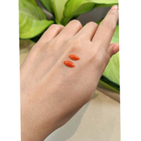 1.27&nbsp;Ct.Tw.Total Carat Weight Cabochon Coral Pair from Italy Life Style