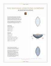 0.60&nbsp;Ct.Tw.Total Carat Weight Cabochon Coral Pair from Italy 3 D Scan Report