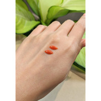 1.33 Ct.Tw.Total Carat Weight Cabochon Coral Pair from Italy Life Style