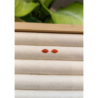 0.71 Ct.Tw.Total Carat Weight Cabochon Coral Pair from Italy Life Style