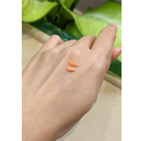 0.95&nbsp;Ct.Tw.Total Carat Weight Cabochon Coral Pair from Italy Life Style