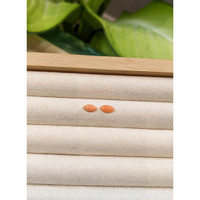 0.95&nbsp;Ct.Tw.Total Carat Weight Cabochon Coral Pair from Italy Life Style