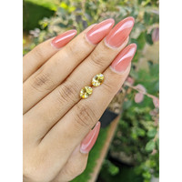 2.74&nbsp;Ct.Tw.Total Carat Weight Yellow Sapphire Pair from Ceylon (Sri Lanka) Life Style