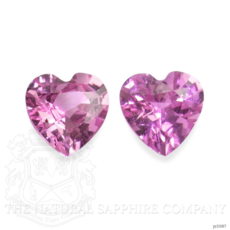 1.01 Ct.Tw. Pink Sapphire Pair from Ceylon (Sri Lanka)
