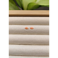 0.41&nbsp;Ct.Tw.Total Carat Weight Cabochon Coral Pair from Italy Life Style