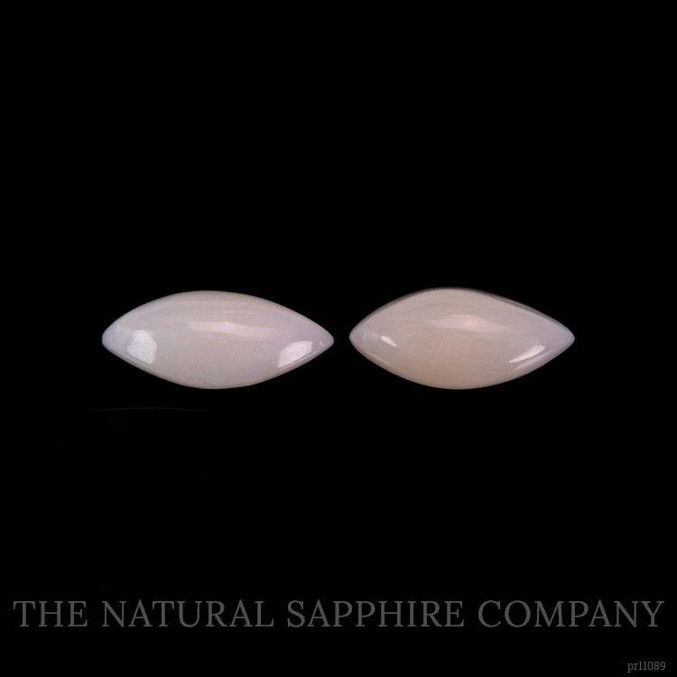 0.84 Ct.Tw. Cabochon Coral Pair from Italy