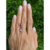 4.33&nbsp;Ct.Tw.Total Carat Weight Padparadscha Sapphire Pair from Madagascar Life Style