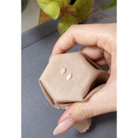 0.69&nbsp;Ct.Tw.Total Carat Weight Cabochon Coral Pair from Italy Life Style