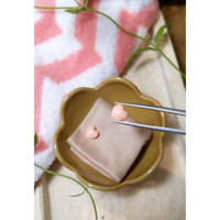 4.14&nbsp;Ct.Tw.Total Carat Weight Cabochon Coral Pair from Italy Life Style