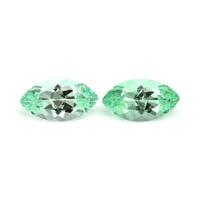 1.72 Ct.Tw.Total Carat Weight Emerald Pair from Russia Video