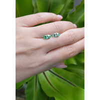 1.72&nbsp;Ct.Tw.Total Carat Weight Emerald Pair from Russia Life Style