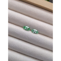 1.72&nbsp;Ct.Tw.Total Carat Weight Emerald Pair from Russia Life Style