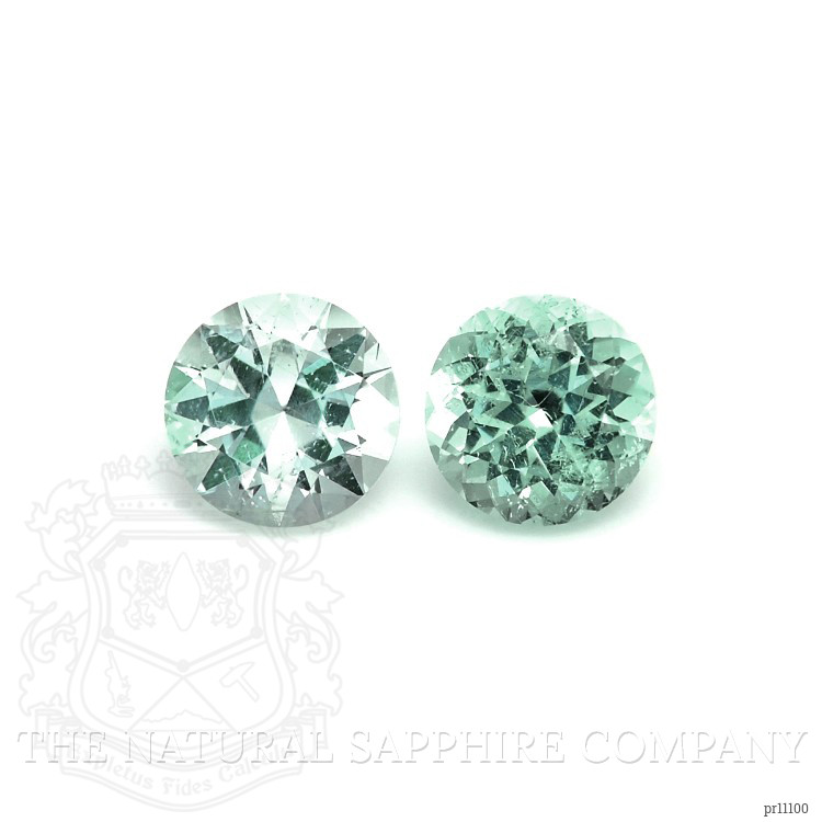 1.22 Ct.Tw. Emerald Pair from Russia