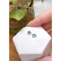1.22 Ct.Tw.Total Carat Weight Emerald Pair from Russia Life Style