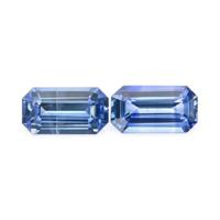 2.09&nbsp;Ct.Tw.Total Carat Weight Blue Sapphire Pair from Ceylon (Sri Lanka) Video