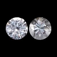 1.57&nbsp;Ct.Tw.Total Carat Weight White Sapphire Pair from Ceylon (Sri Lanka) Video