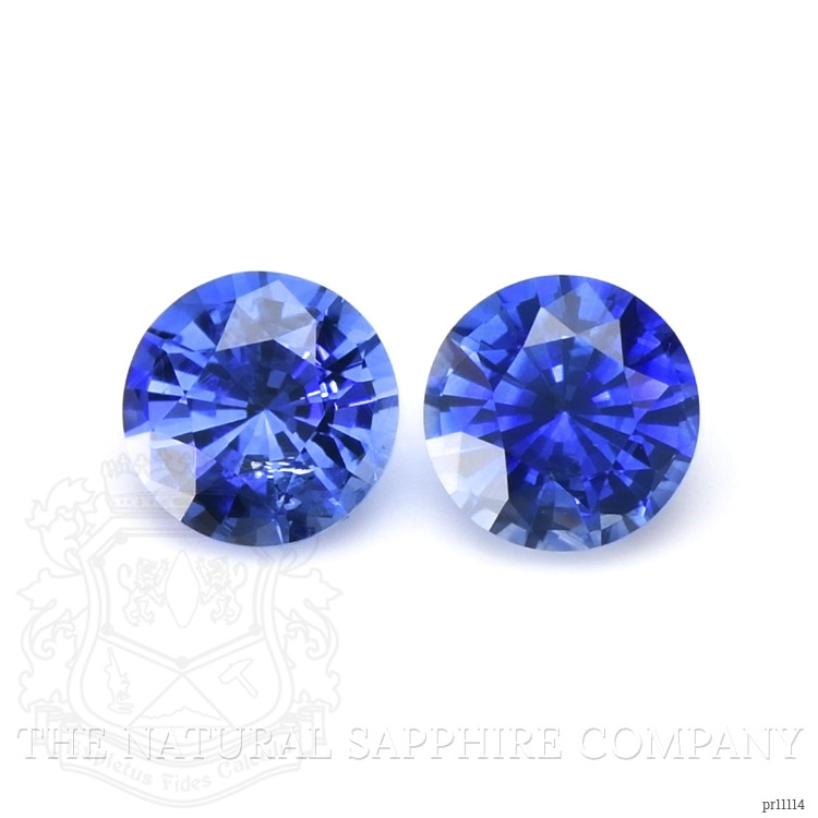 0.96 Ct.Tw. Blue Sapphire Pair from Ceylon (Sri Lanka)