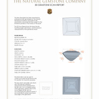 5.52&nbsp;Ct.Tw.Total Carat Weight Paraiba Tourmaline Pair from Africa 3 D Scan Report