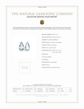 6.38&nbsp;Ct.Tw.Total Carat Weight Paraiba Tourmaline Pair from Africa Scan Report