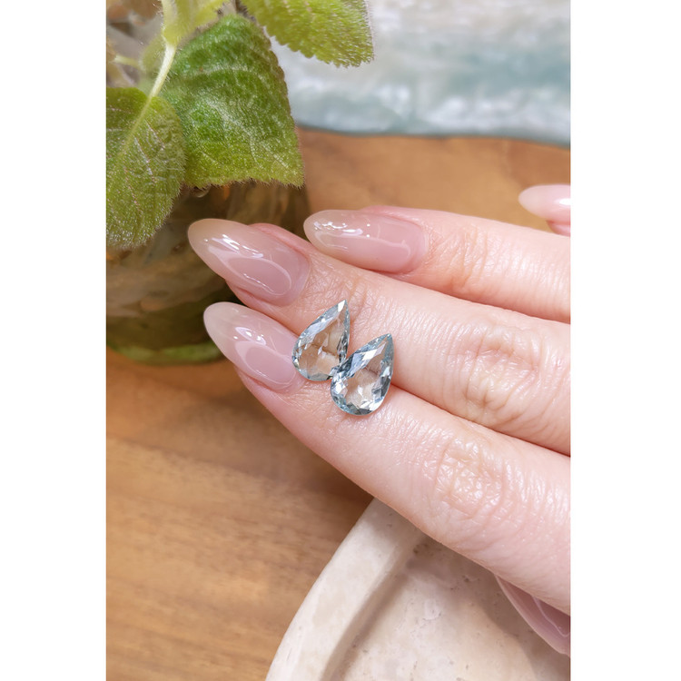 6.38 Ct.Tw. Paraiba Tourmaline Pair from Africa