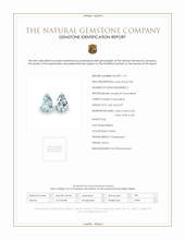 7.66 Ct.Tw.Total Carat Weight Paraiba Tourmaline Pair from Africa Scan Report