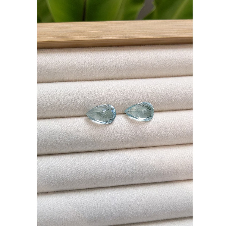 7.66 Ct.Tw. Paraiba Tourmaline Pair from Africa