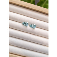7.66 Ct.Tw.Total Carat Weight Paraiba Tourmaline Pair from Africa Life Style